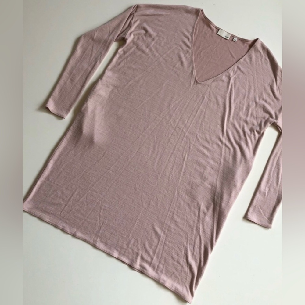 Aritzia lang sleeve dress